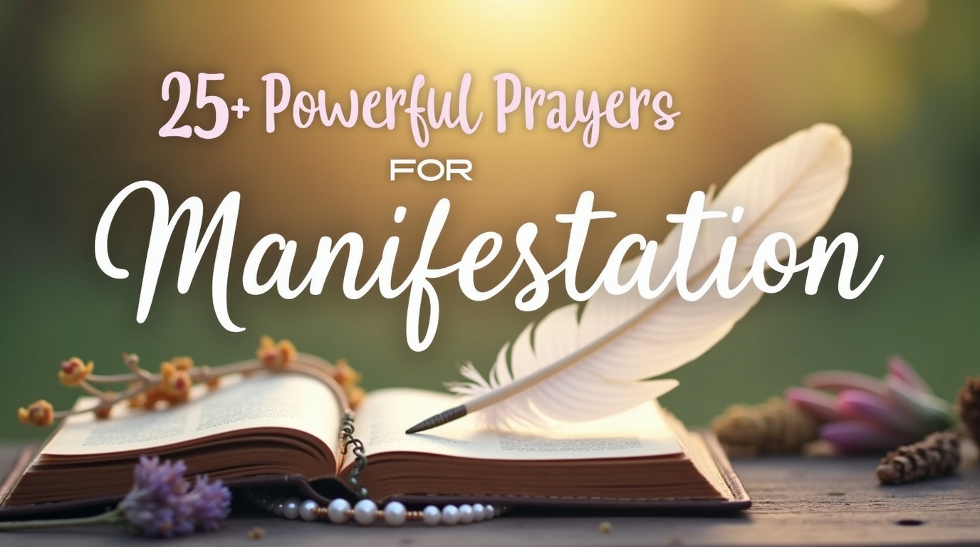 25+ Powerful Prayers for Manifestation