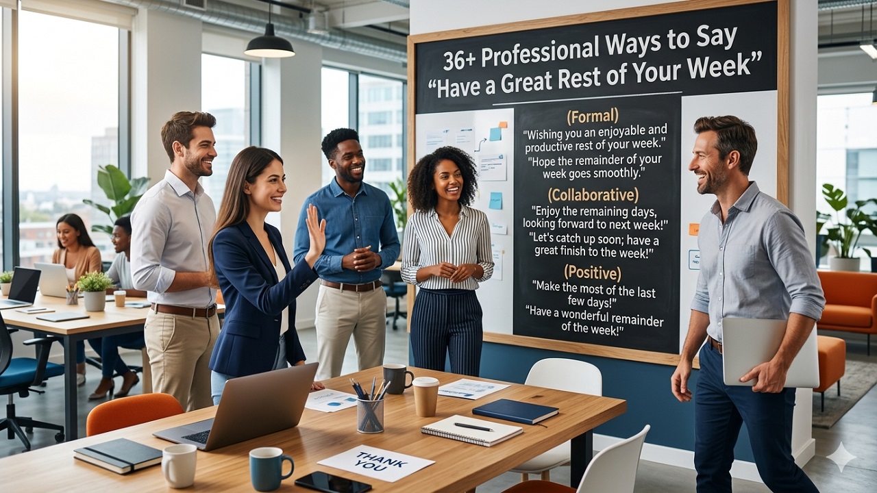 36+ Professional Ways to Say “Have a Great Rest of Your Week” (With Context, Tone & Real Examples)